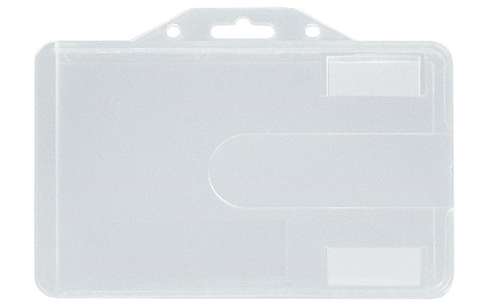 Haushaltsware Supports de cartes Porte-badge dur QH, 100 pièces
