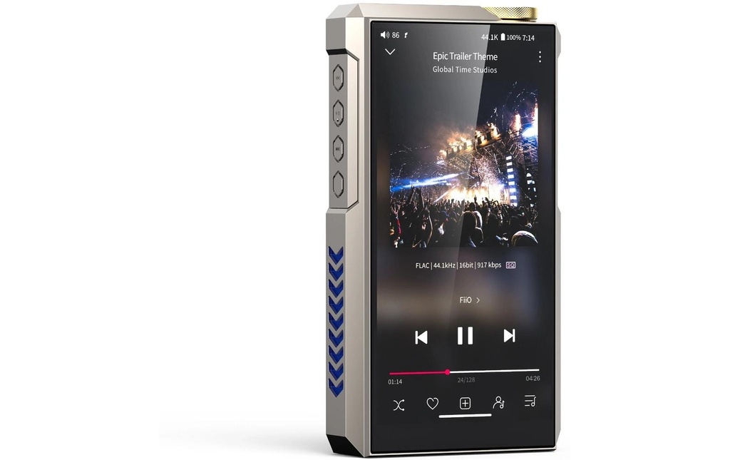 FiiO Lecteur haute résolution M27 Titane