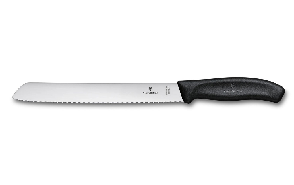 Victorinox Couteau à pain Swiss Classic Noir