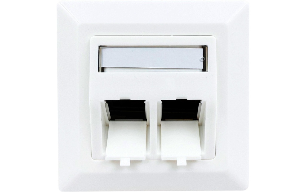 Wirewin Boîtier 2 fois, blanc pur
