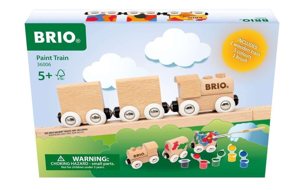 BRIO Paint Train