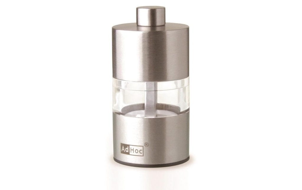 AdHoc Moulins à sel et à poivre Minimill MP30 6.2 cm, Argenté