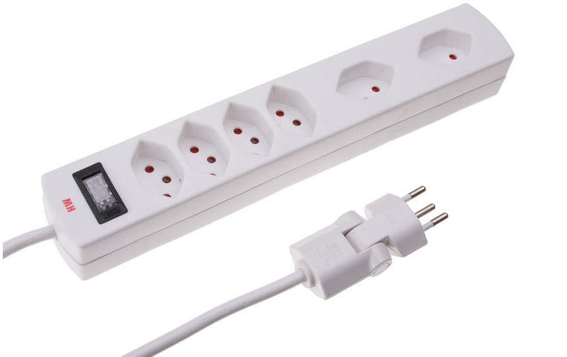 Max Hauri Bloc multiprises Safety-Line 4x T13
