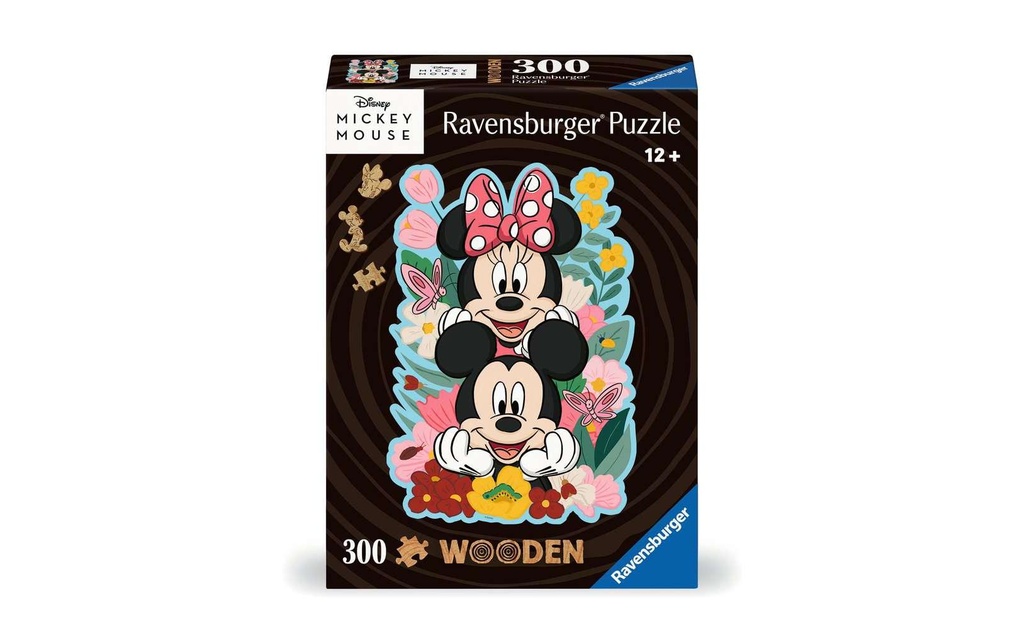 Ravensburger Puzzle en bois Disney Mickey & Minnie