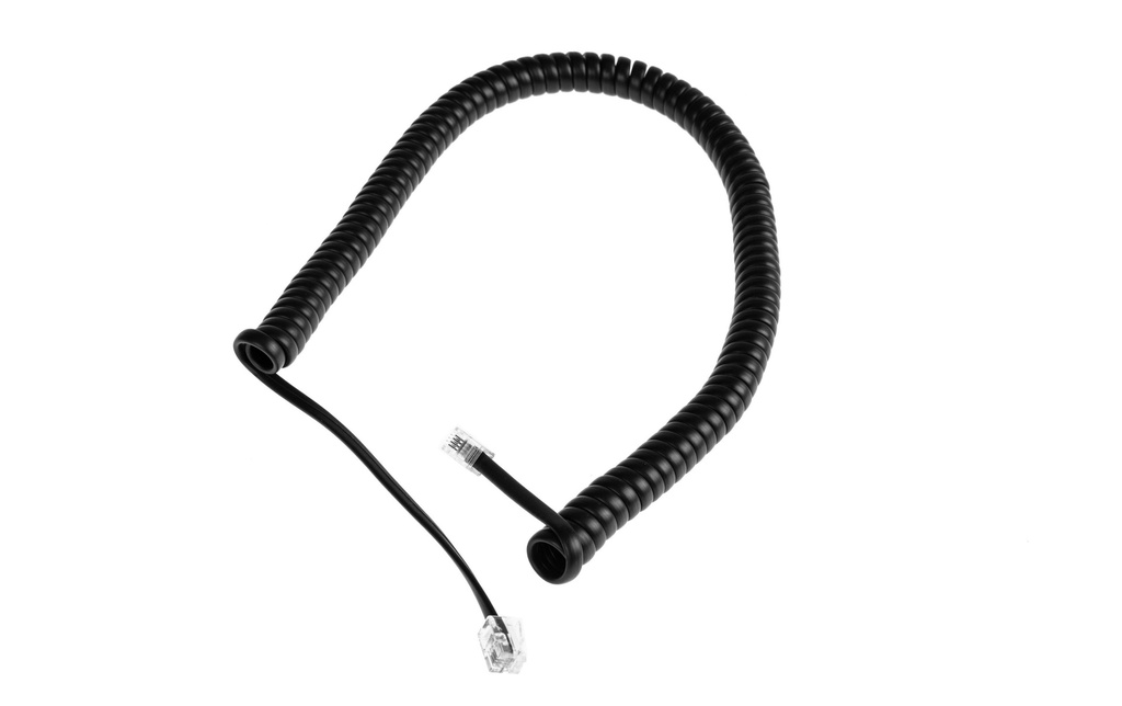 Yealink Câble de combiné pour T19/T21/T23 Noir