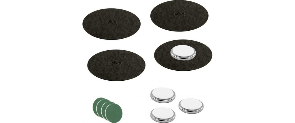 Silwy Magnet-Power-Bundle XXL 1 Pièce/s, Noir