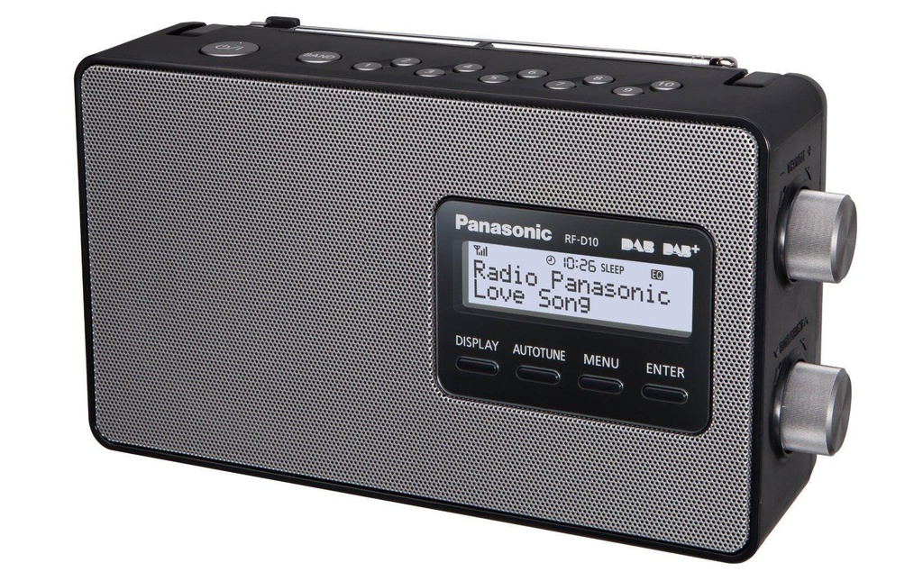 Panasonic Radio DAB+ RF-D10EG Noir