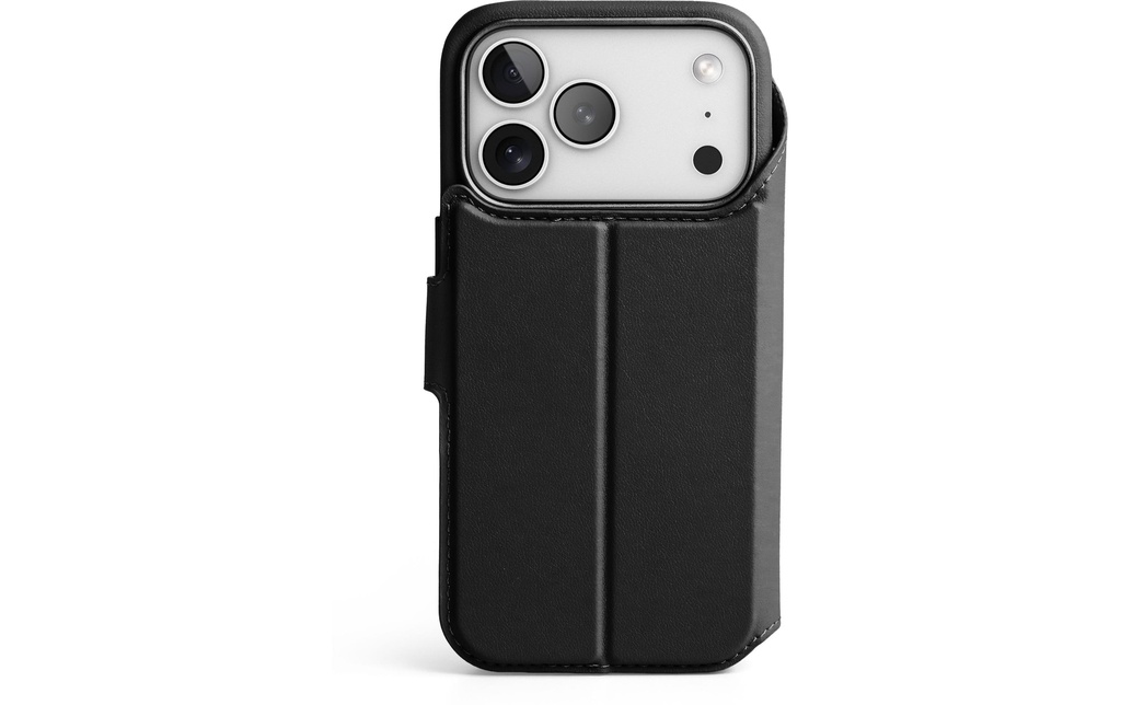Vonmählen Book Cover Vegan Leather iPhone 17 Pro Brown