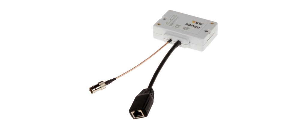 Axis Convertisseur PoE+ T8643 PoE+ sur Coax Compact