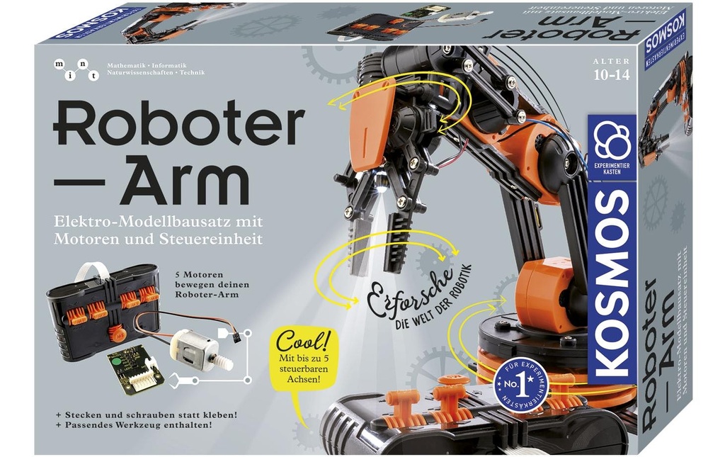 Kosmos Boîtes d’expérimentation Roboter-Arm