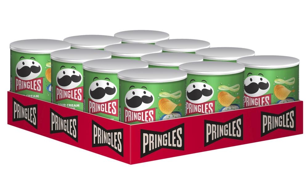 Pringles Chips Sour Cream & Onion 12 x 40 g