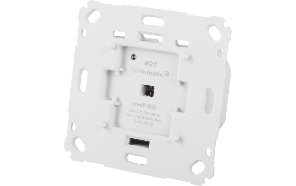 Homematic IP Actionneur de commutation radio 2 fois pour les interrupteurs de marque