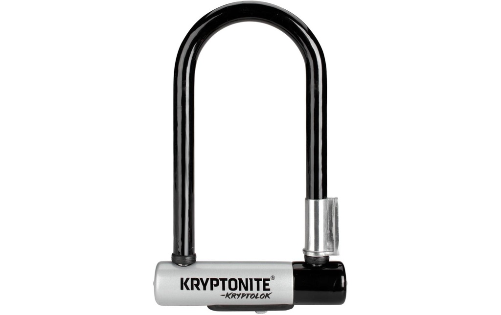 Kryptonite Antivol à arceau KryptoLok series 2 Mini-7 incl. Kryptoflex Gris