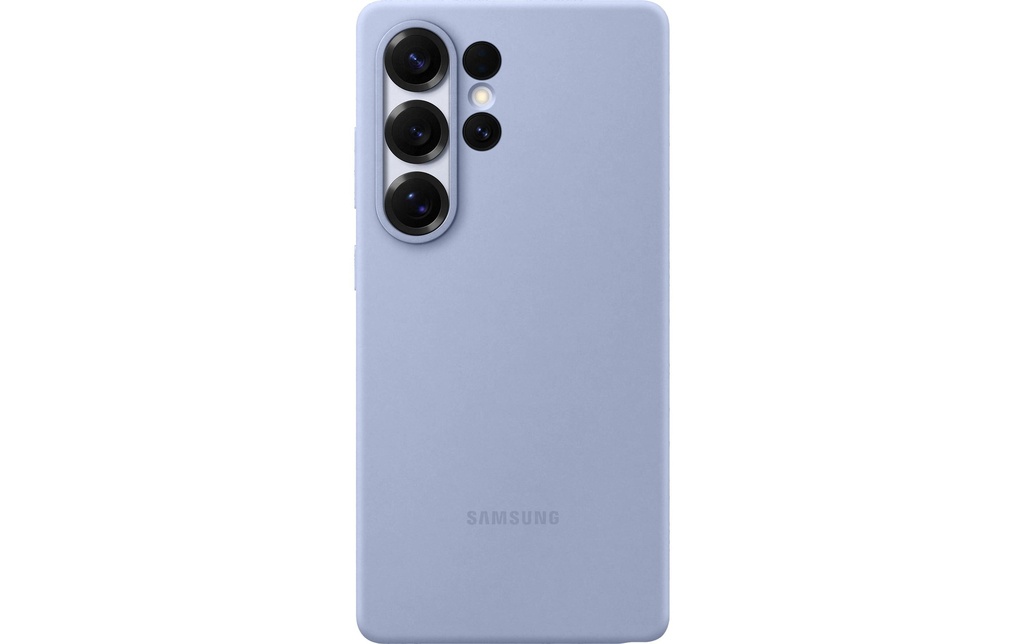 Samsung Coque arrière Silicone Galaxy S25 Ultra Bleu clair