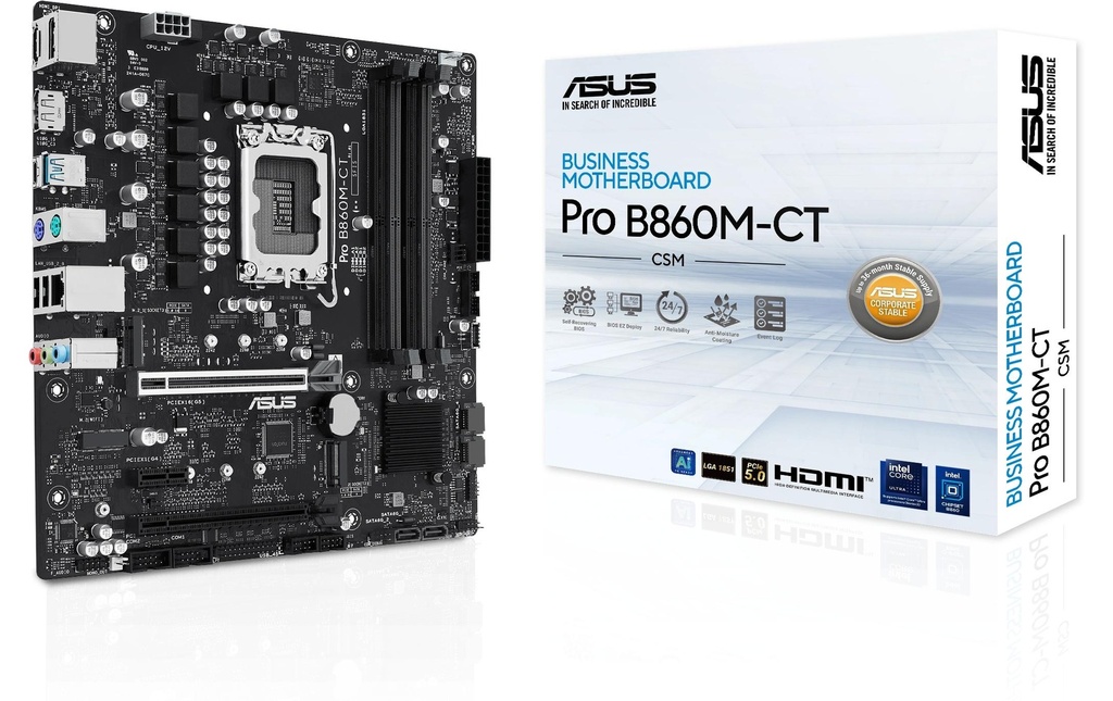 ASUS Carte mère PRO B860M-CT-CSM