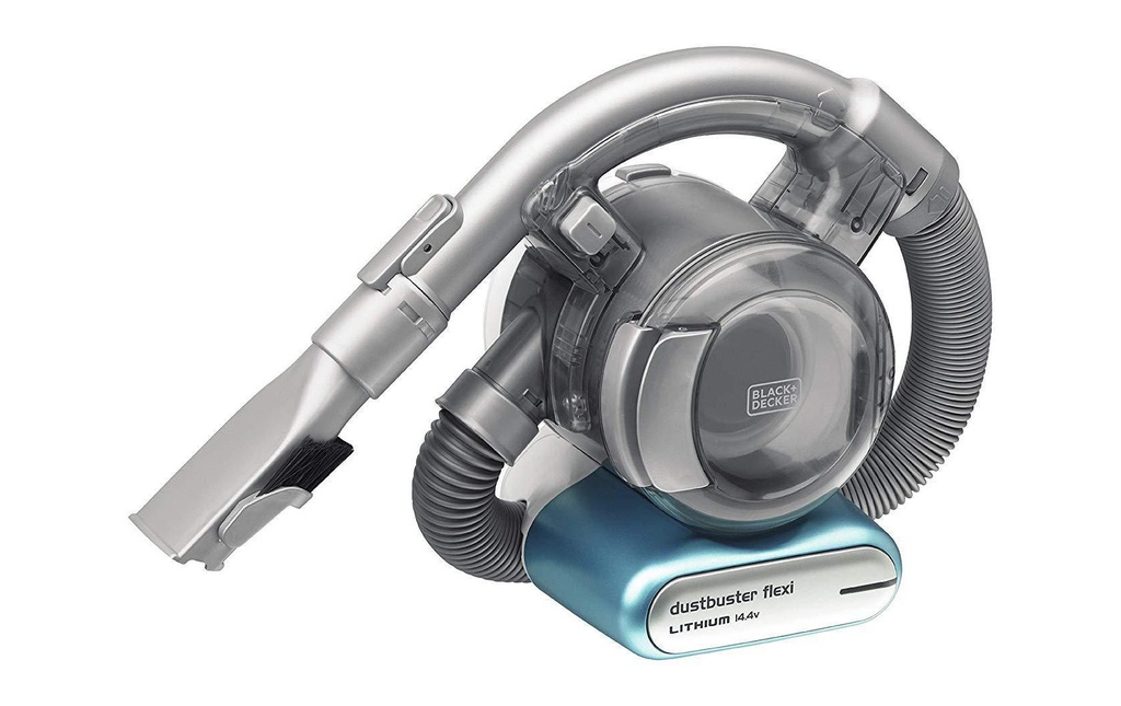 BLACK+DECKER Aspirateur à main sans fil Dustbuster Flexi Bleu/Argenté