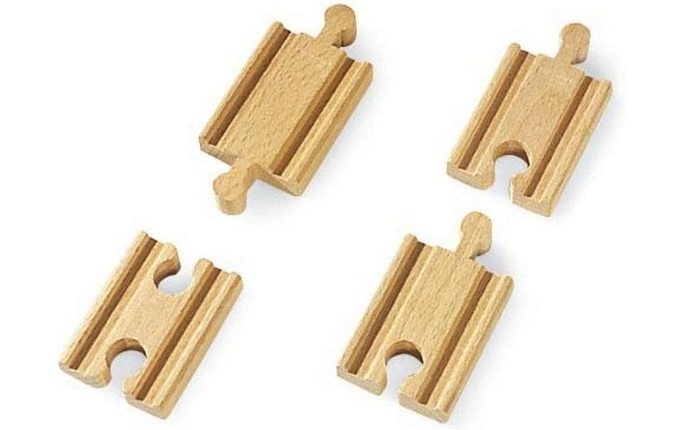 BRIO Chemin de fer 1/4 rails droits 54mm