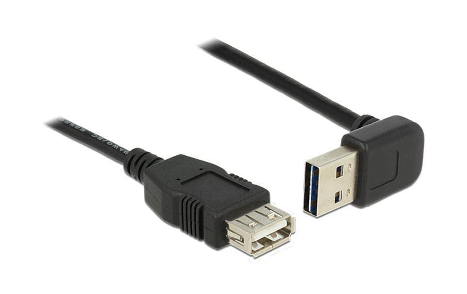 Delock Câble de prolongation USB 2.0 EASY USB-A - USB-A 1 m