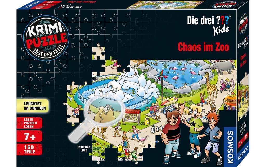 Kosmos Die Drei??? Kids – Chaos im Zoo