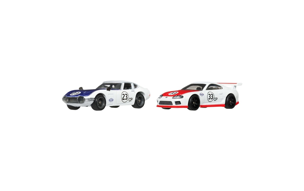 Hot Wheels Action Cars Pack de 2 Premium Car Culture – Ford/Toyota