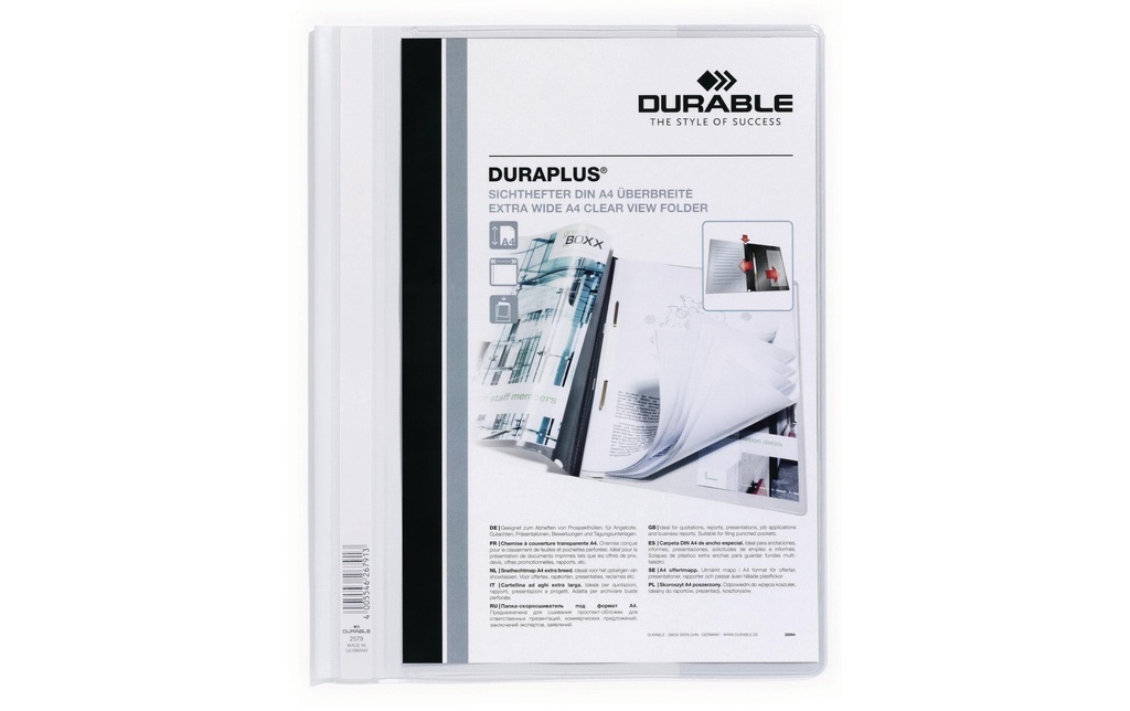 [222579000] DURABLE Dossiers Duraplus blanc