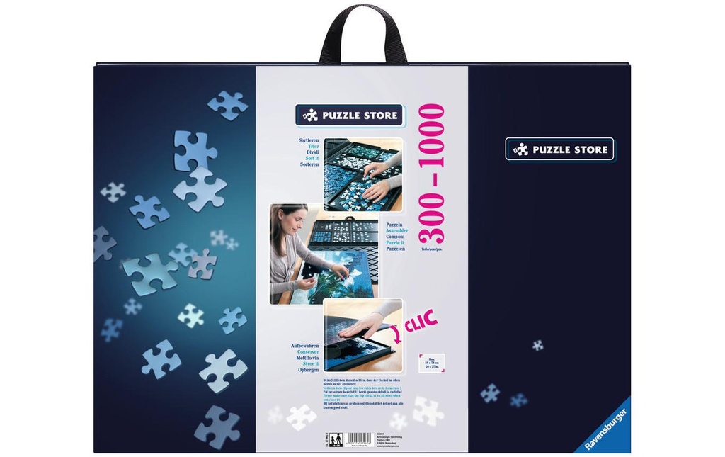 Ravensburger Mallette à puzzle jusqu'à 1000 pièces