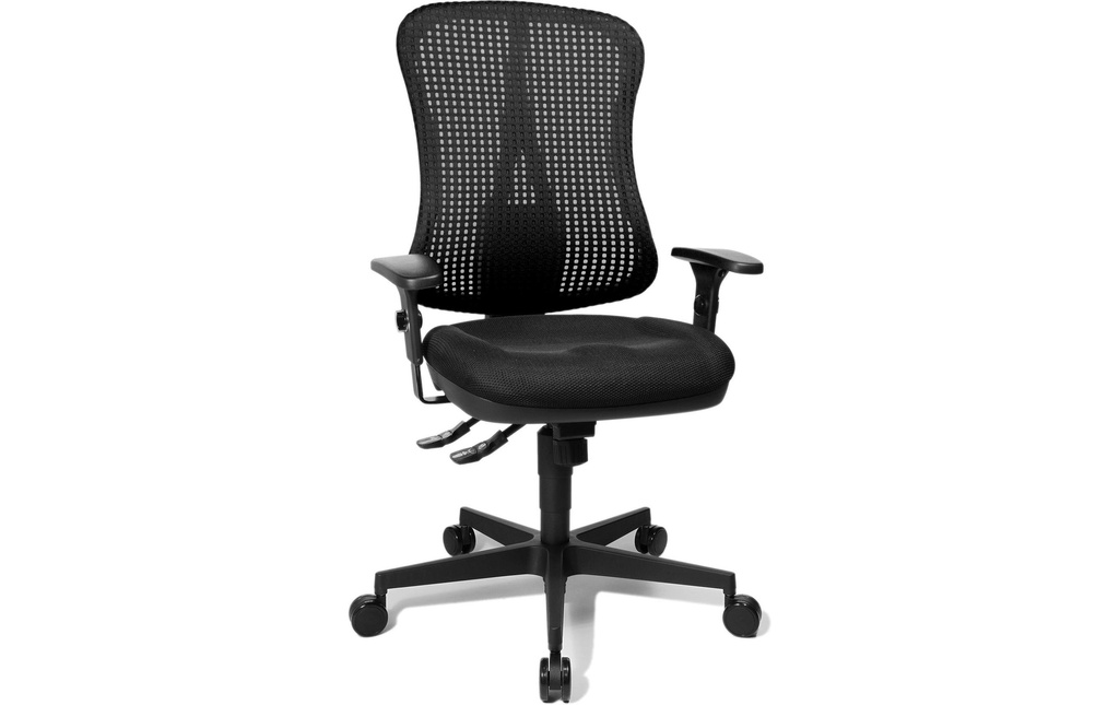 TOPSTAR Chaise bureau Head Point noir