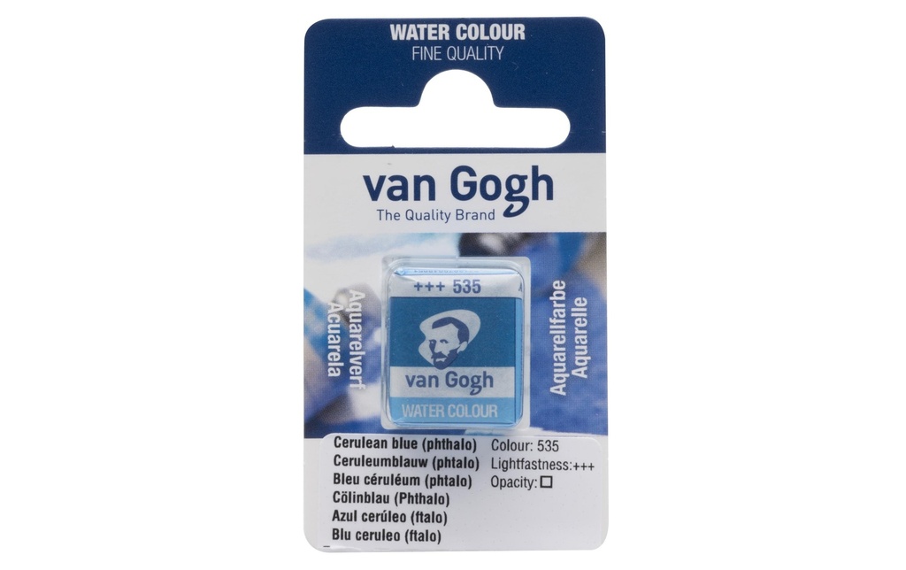 Van Gogh Peinture pour aquarelle 535 Bleu de Cologne, 1 pièce