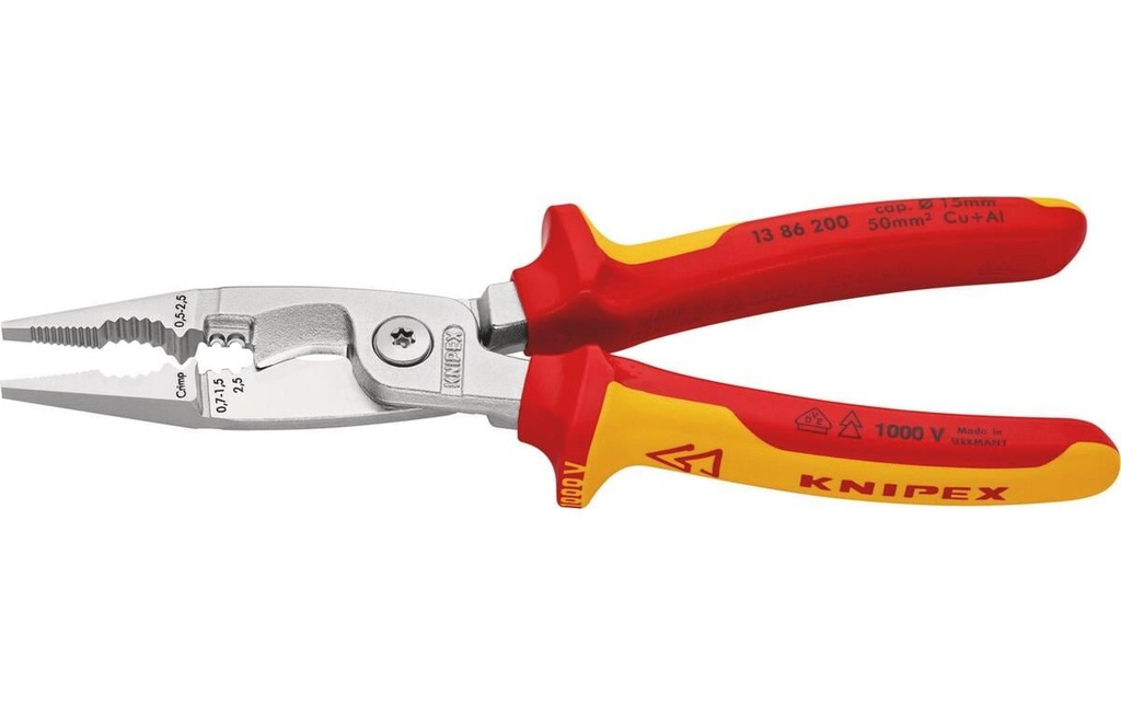 Knipex Pince pour installations électriques 200 mm