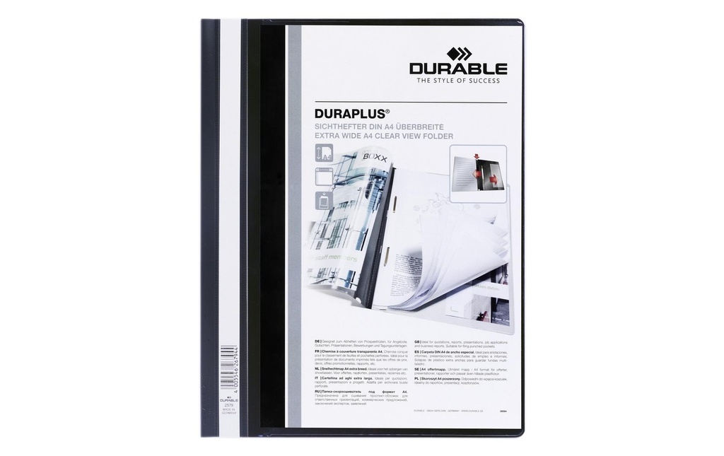 DURABLE Dossiers Duraplus noir