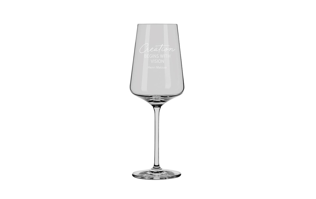 Grafik Werkstatt Verre à vin blanc Henri Matisse