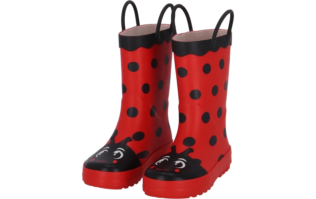 Esschert Design Bottes en caoutchouc Coccinelle, taille 27/28