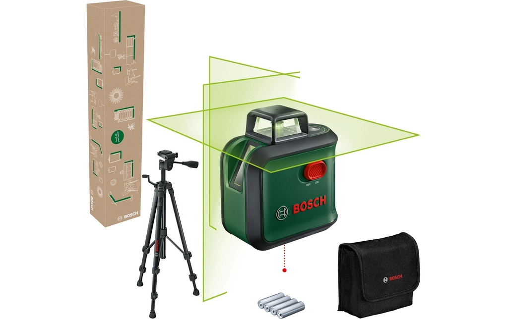Bosch Laser à lignes croisées Set, niveau avancé 360 24 m