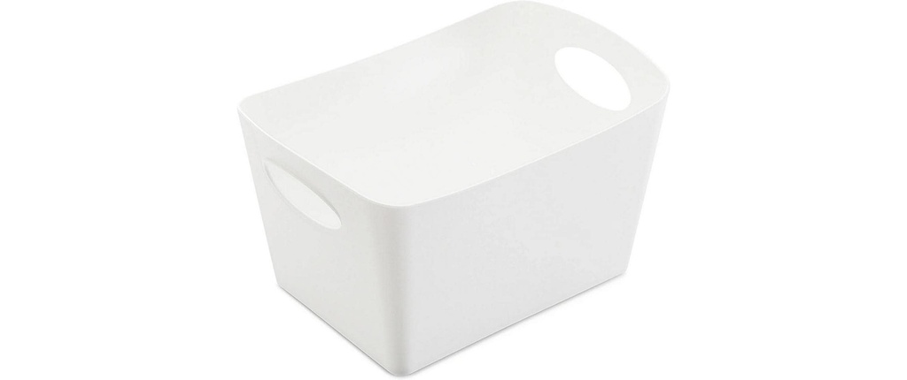 Koziol Panier de rangement Boxxx S, Blanc,  1 l