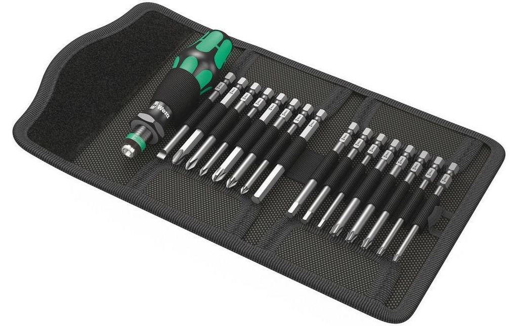 Wera Étui à outils Kompakt 60 17 pièces