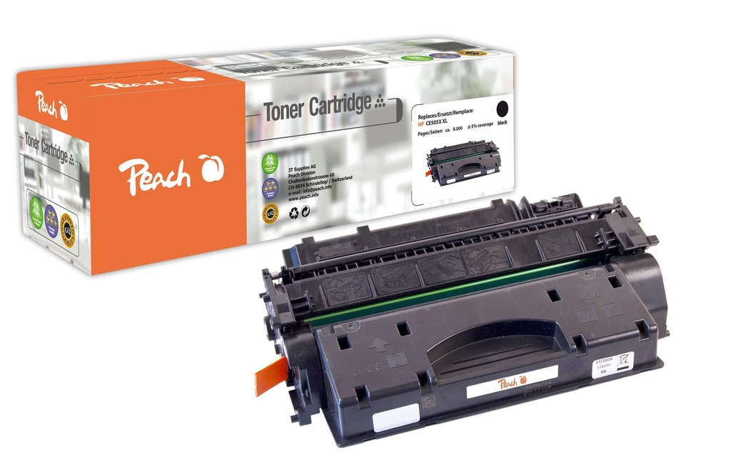 Peach Toner HP Nr. 05X XL (CE505XL) noir