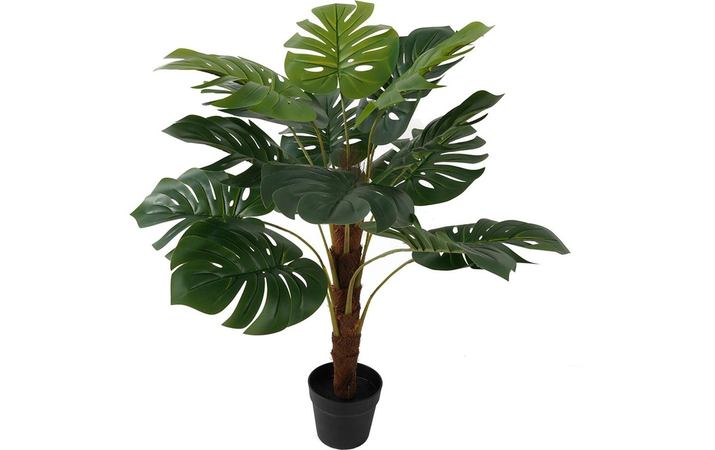 present time Plante artificielle Monstera 98 cm, vert