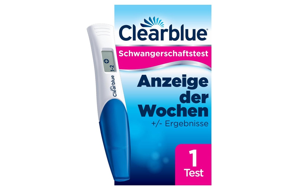 Clearblue Test de grossesse avec Estimation des semaines de la grossesse