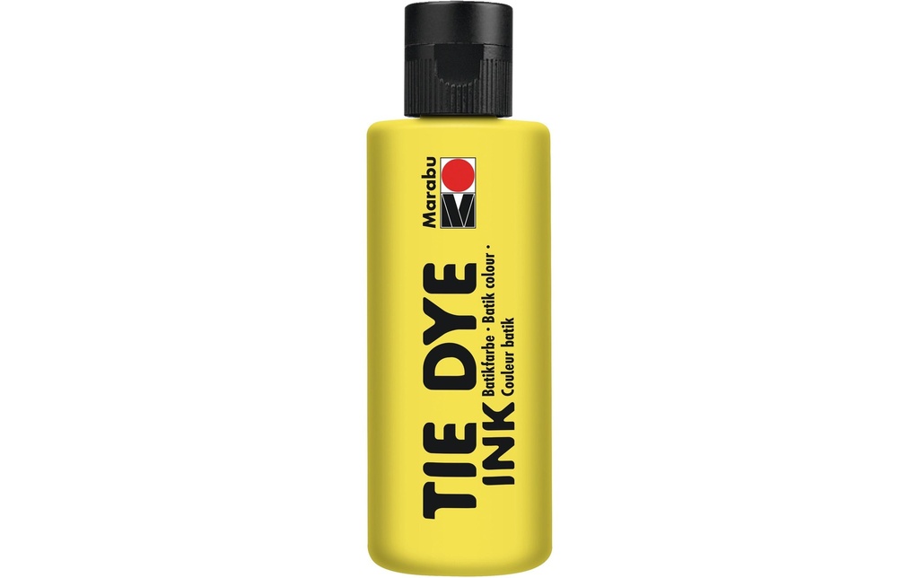 Marabu Peinture pour textile Tie Dye Ink, 80 ml, 019 jaune