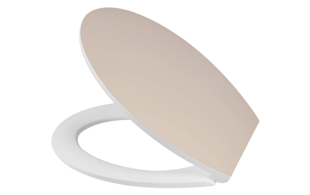 diaqua® Siège de toilette Hollywood Slow Down Beige