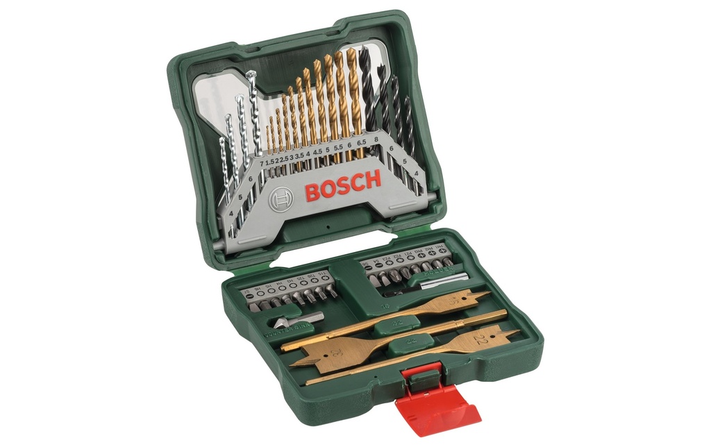 Bosch Kits de forets et de bits X-Line TiN, 40 pièces