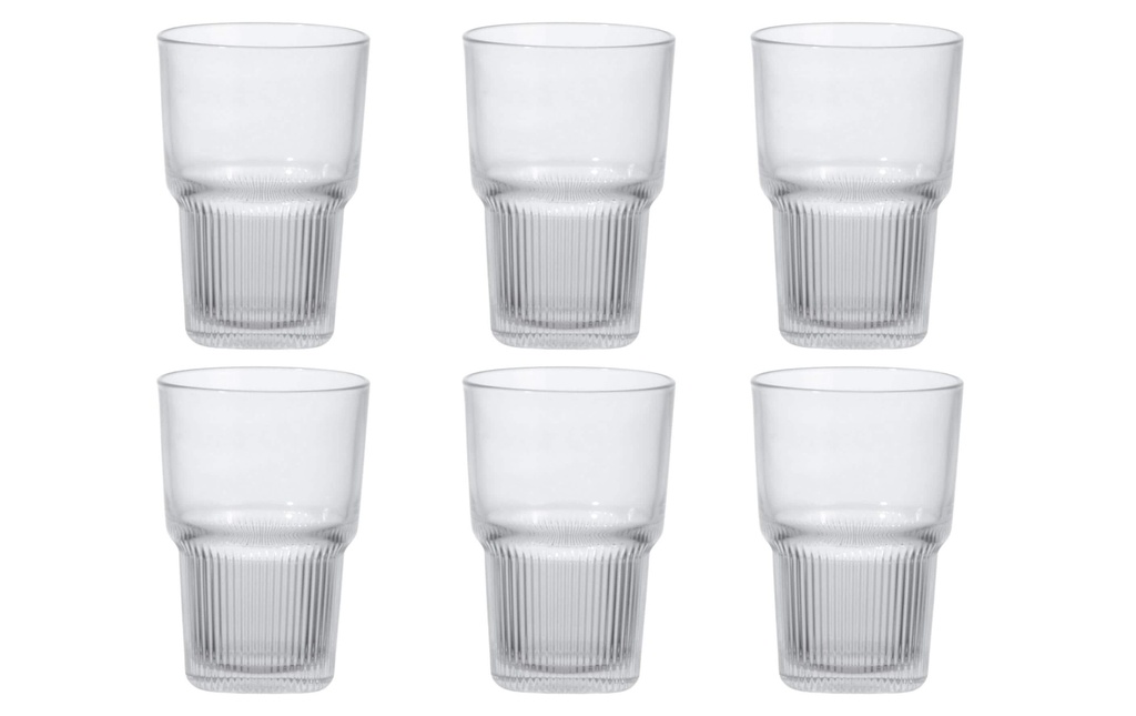 Arcoroc Verre à long drink Starline 350 ml, 6 Pièce/s, Transparent