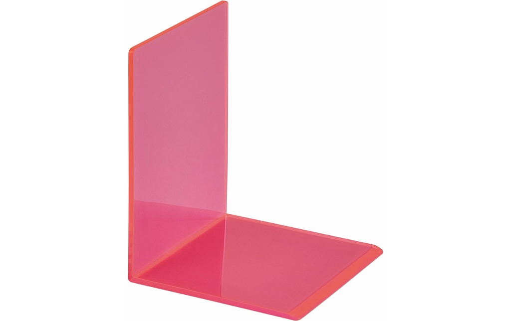 MAUL Serre-livre Acryl Neon pink tr (2 pces)