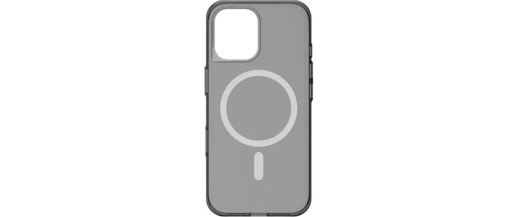Rhinoshield Coque arrière JellyTint MagSafe iPhone 17 Ash Black