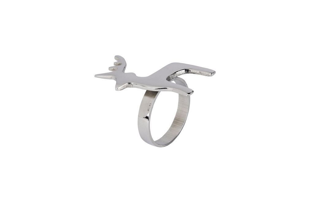 EGLO Rond de serviette Renne Argent