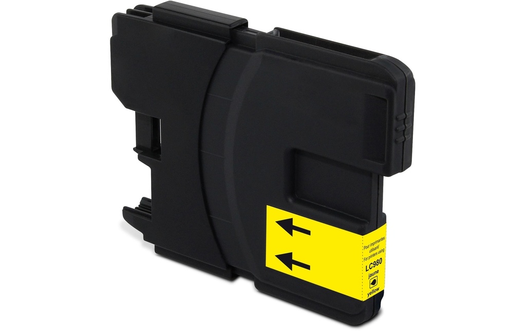 Generic Ink Encre Brother LC980Y Yellow