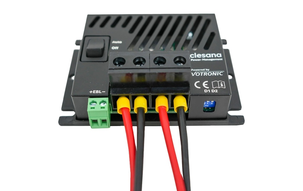 Clesana Kit de gestion de l'alimentation pour C1, batterie AGM 5Ah