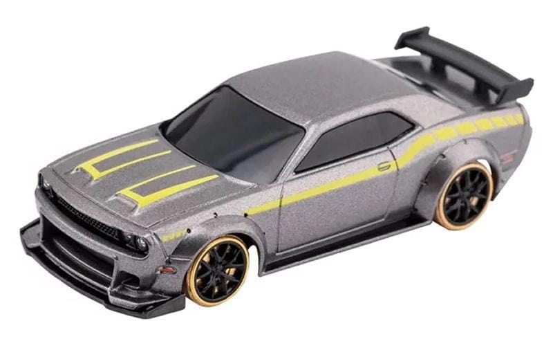 Turbo Racing Micro Drift Muscle Car C65, Gris RTR, 1:76