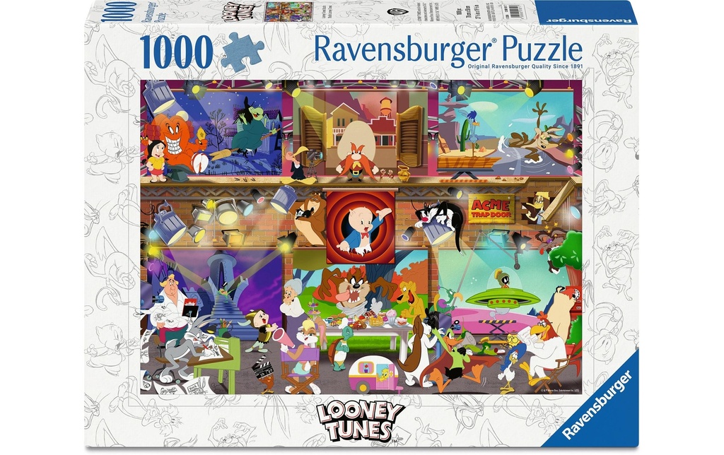 Ravensburger Puzzle Looney Tunes Studio 1000 pièces