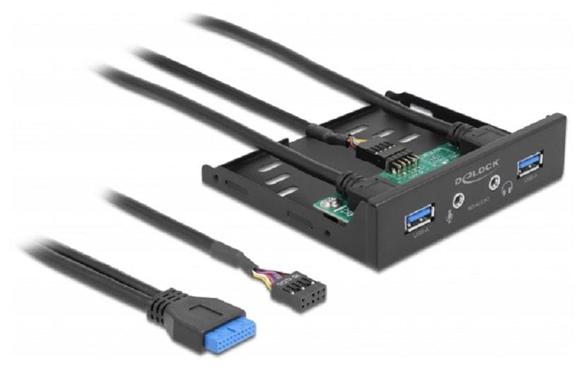 Delock Panneau frontal 64150 2x USB
